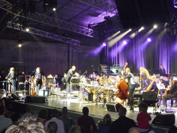 Sting & the Melbourne Symphony Orchestra. Photo taken by Steve Yanko.